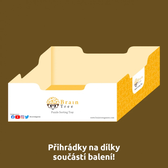 Brain Tree Puzzle Zahodno mestečko 1000 kosov