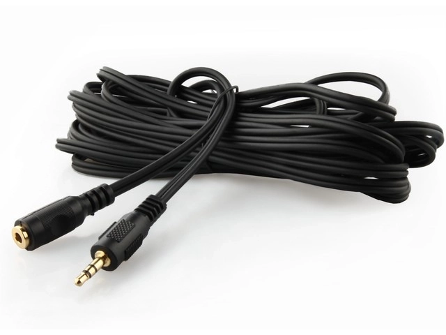 Minijack M7e 5M zlatni stereo podalj61evalni kabel