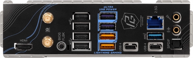 Vrhunska povezljivost: USB4, Wi‑Fi 7 in bogat I/O