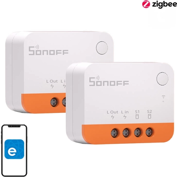 Pametno stikalo Zigbee Sonoff ZBMINIL2 - 2 kosa