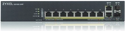 Stikalo Zyxel GS1920-8HPv2 10-portni Gbit 2xGb 130W PoE