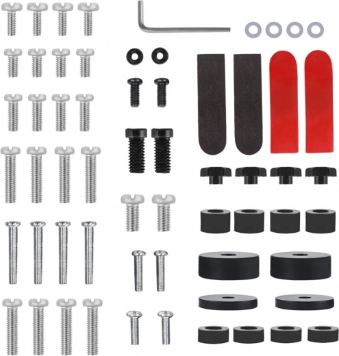 Preprosta namestitev s priloženimi dodatki