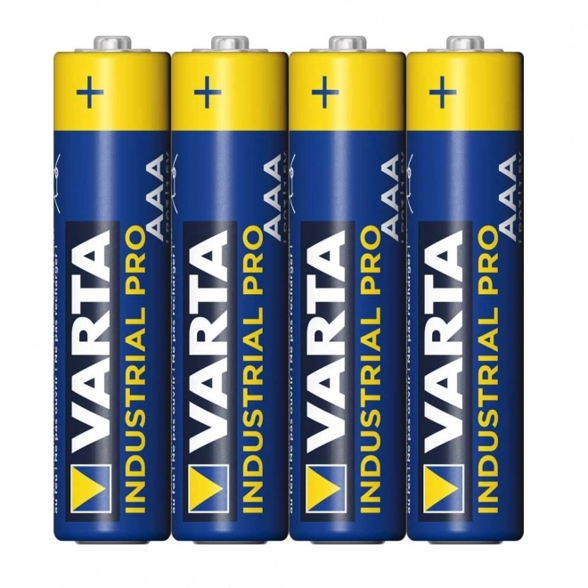 Alkalna baterija R-03 LR3 AAA 1,5 V Varta Industrial (4 kosi)
