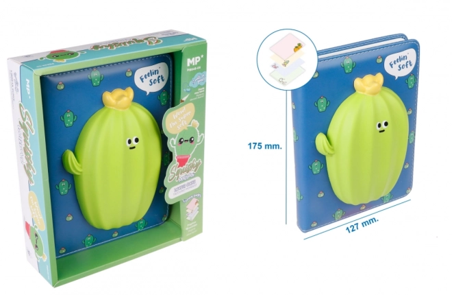 Zvezek / Dnevnik Squishy - kaktus