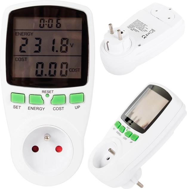 Digitalni vatmeter z LCD-zaslonom
