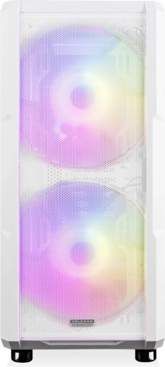 Maksimalen pretok zraka z mesh čelom in ogromnimi 200‑mm ARGB ventilatorji