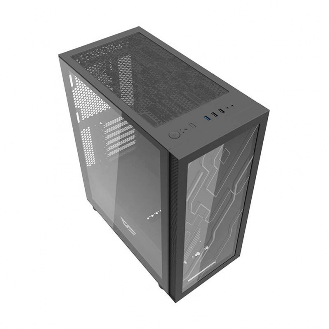 Računalniško ohišje Darkflash DK210 (črna)