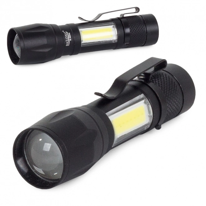 Vojna taktična svetilka z LED diodami CREE XP-E in COB