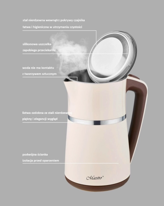 Električni grelnik vode Maestro 1,7 l
