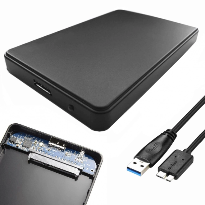 Ohišje za diske HDD SSD 2,5" USB 3.0 SATA
