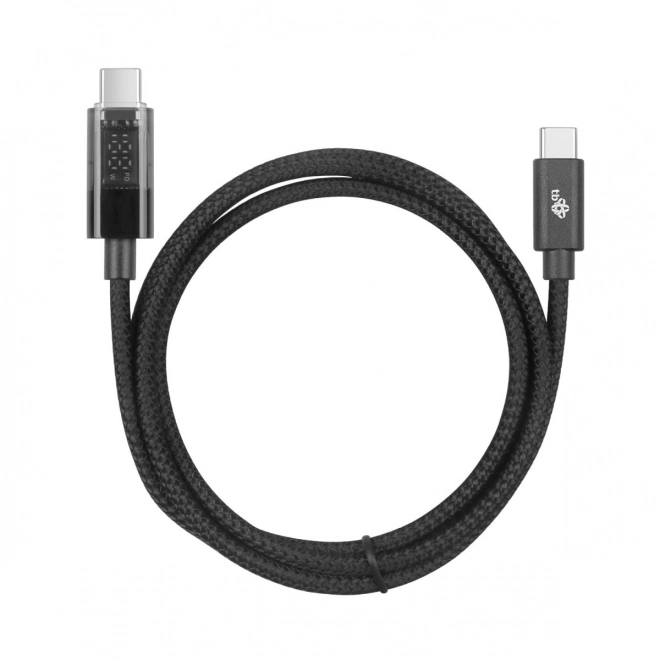 USB-C na USB-C kabel z LED indikatorjem polnjenja (1 m, 100 W)