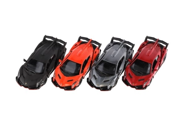Auto Kinsmart Lamborghini Veneno kovinska/plastična 13cm na vzvratni pogon