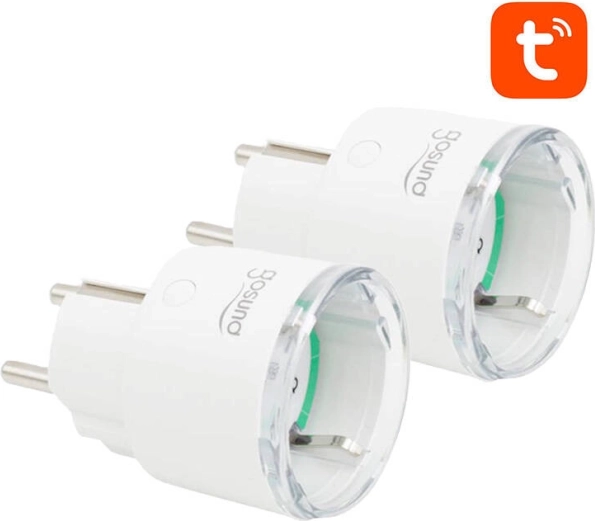 Pametna Wi‑Fi vtičnica z merjenjem porabe GOSUND SP111 3680 W 16 A – Tuya 2‑paket