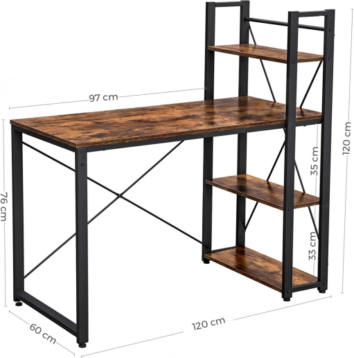 Udobne mere 120 × 60 cm in nastavljive nogice