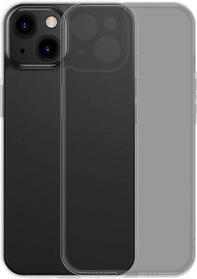 Baseus mat etui za iPhone 13 Pro črn s kaljenim steklom