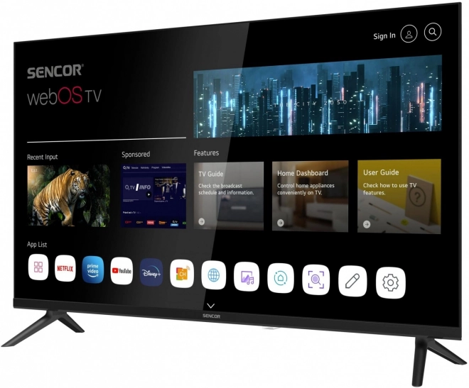 Pametna televizija Sencor webOS 32 palcev