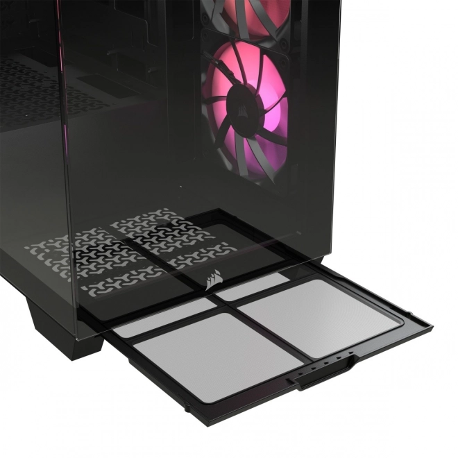 Ohišje računalnika Mid-Tower 3500X ICUE LINK RGB TG črna