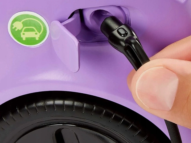 Avto Cabrio za Barbie z električno postajo