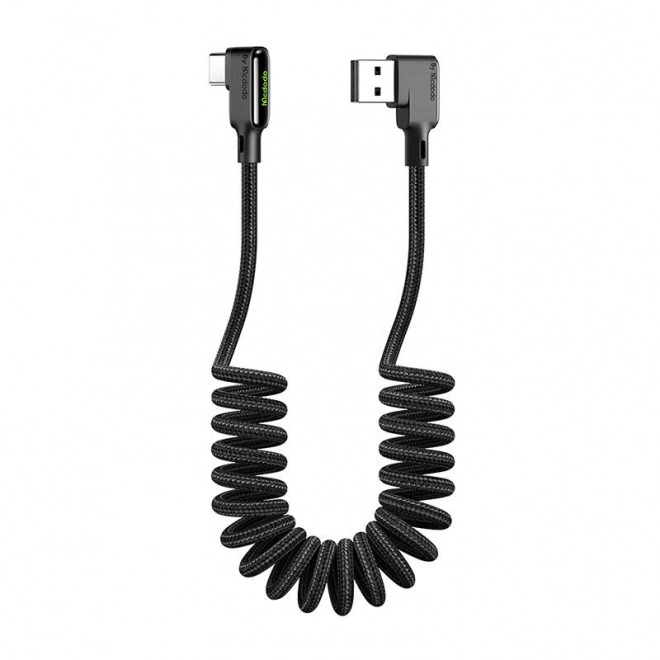 Kabel USB na USB-C, Mcdodo CA-7310, kotni, 1,8 m (črna)