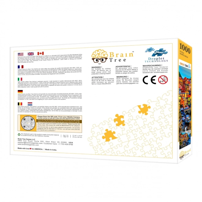 Puzzle Brain Tree Cinque Terre 1000 kosov