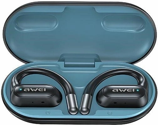 Brezžične slušalke Bluetooth 5.4 Awei T93 modra