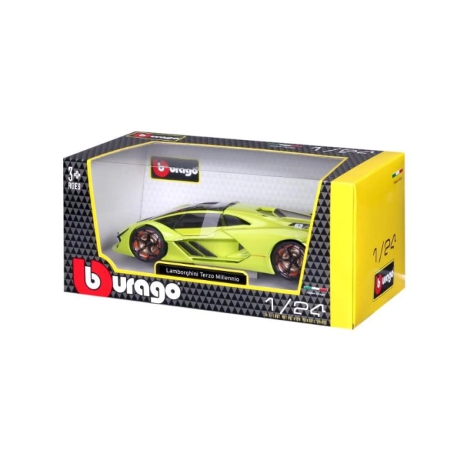 Bburago 1:24 Lamborghini Terzo Millenio Zeleno