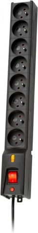 Prenapetostna zaščita Lestar LX 810, 1L, 5 m, črna