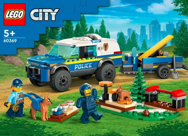 LEGO® City 60369 Mobilno vadbišče policijskih psov