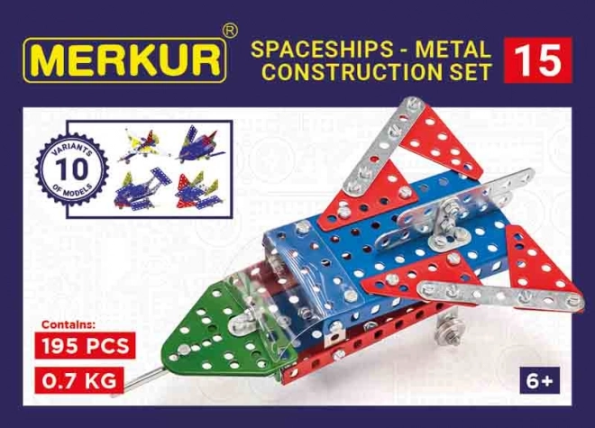 Merkur 015 Raketoplan - 195 delov
