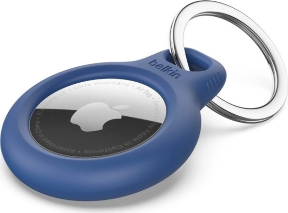 Varno držalo za ključe za Apple AirTag – Modra