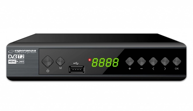 Dekoder DVB-T2 H.265/HEVC Esperanza