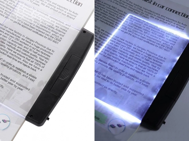 Prenosna LED svetilka za branje knjig