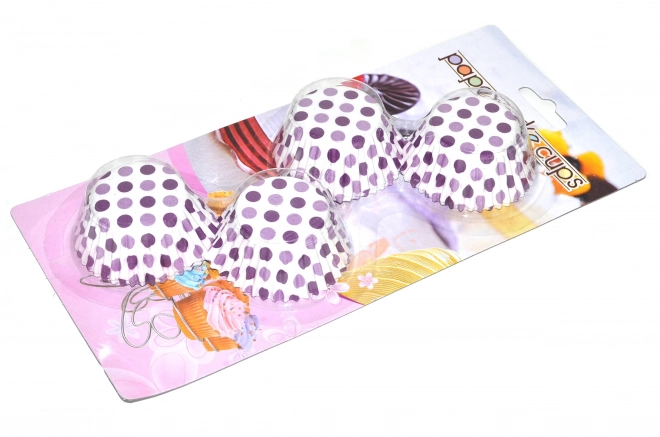 Barvni slaščičarski papirnati lončki 8cm (pr. 4cm, viš. 2cm) - 100 kosov
