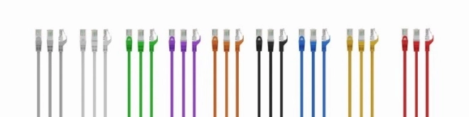 Patch cord kategorija 6 baker UTP 1 m siva
