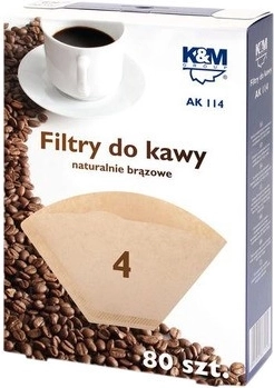Papirnati kavni filtri velikost 4, 80 kos