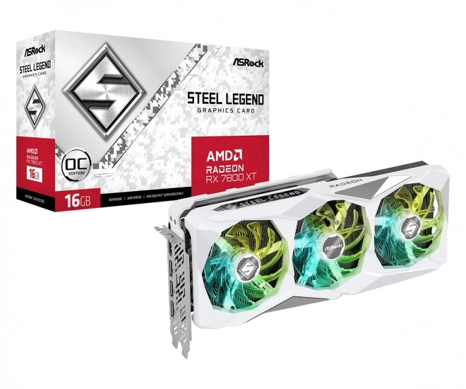 Grafična kartica Radeon RX 7800 XT Steel Legend OC 16G