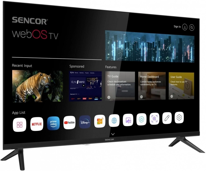 Pametna televizija Sencor webOS 32 palcev