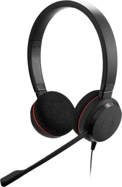 Jabra Evolve 20 stereo slušalke z mikrofonom z USB‑A/USB‑C (MS)