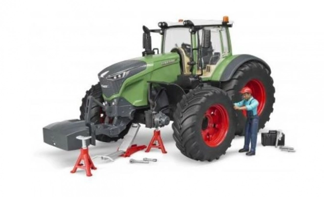Bruder Traktor Fendt 1050 Vario s mehanikom in delavnimi orodji 1:16