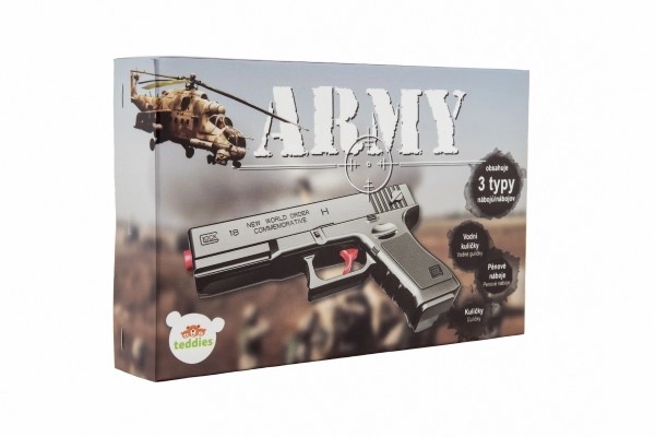 Pistola z dodatki za kroglice 20 cm