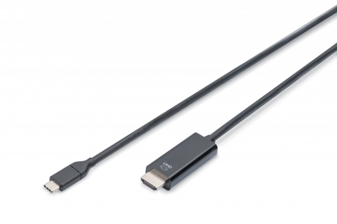 Kabel USB Type-C na HDMI za prenos video signala 4K/60Hz 5m črna