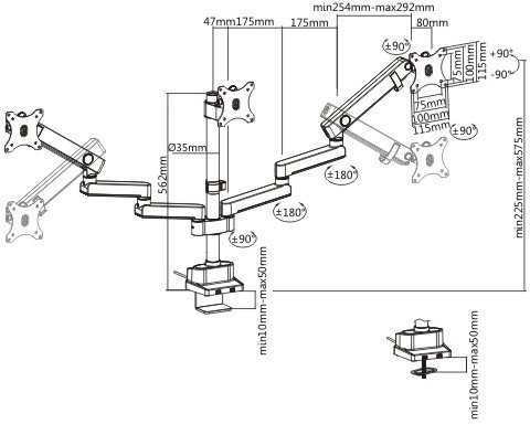 Čvrsta in prilagodljiva montaža