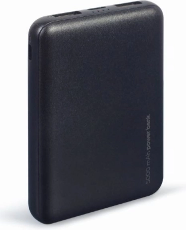 Prenosna powerbanka 5000 mAh, črna