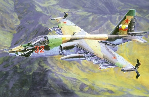 Model letala Suhoj Su-25K