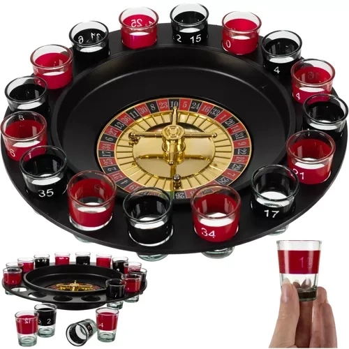 Zabavna ruleta + kozarci