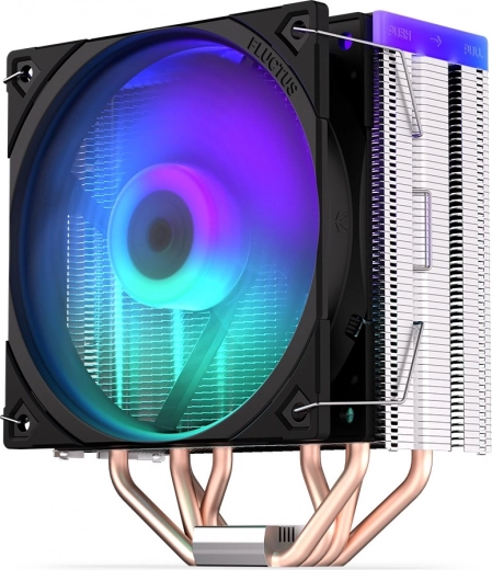 tiho delovanje zahvaljujoč ventilatorju fluctus 120 pwm argb