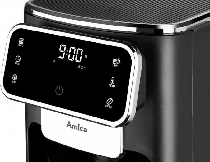 Zaslon na dotik in pregledne LED-ikone