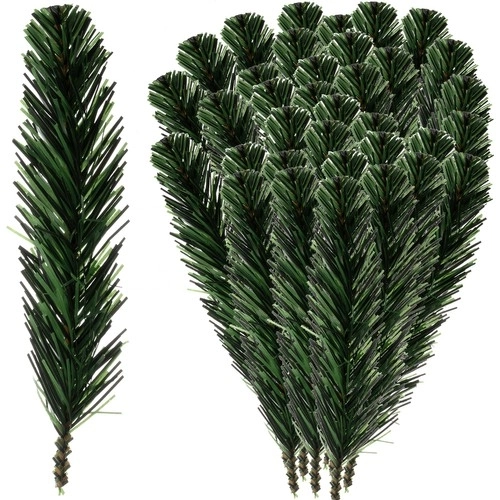 Umetne smrekove vejice 21 cm - 40 kosov