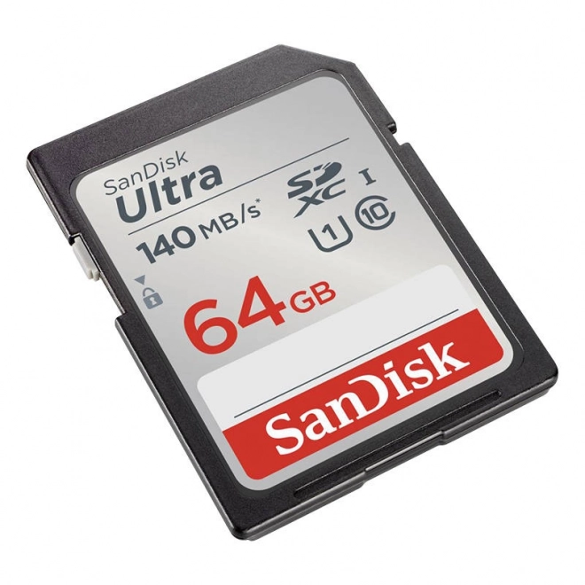 Pomnilniška kartica SANDISK ULTRA SDXC 64GB 140MB/s UHS-I Class 10 (SDSDUNB-064G-GN6IN)
