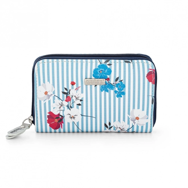 Ženska denarnica Navy Flowers